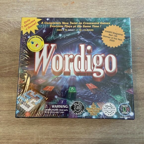 NEW Sealed 2005 Wordigo New Twist on Crossword Gam - Picture 2 of 6